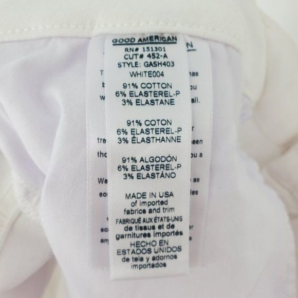 Good American High Waist Distressed Shorts - Picture 9 of 9